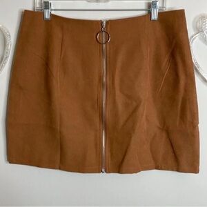 SHEIN High Waist Corduroy Skirt